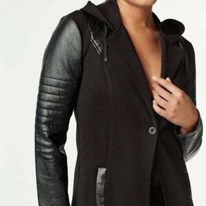 Hooded Blazer - Black